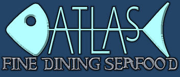 Atlas Fine Dining Seafood Logo